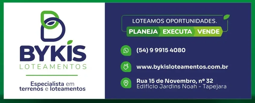 Anúncio de Bykis Loteamentos