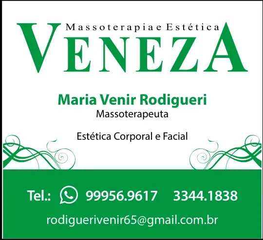 Anúncio de Veneza Massoterapia e Estética