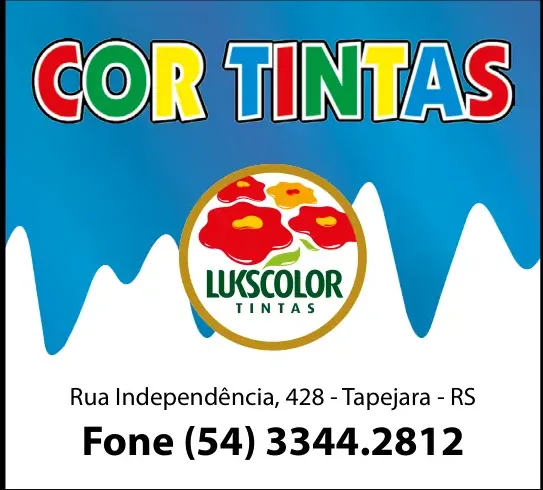 Anúncio de Cor Tintas