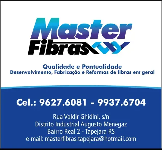 Anúncio de Master Fibras