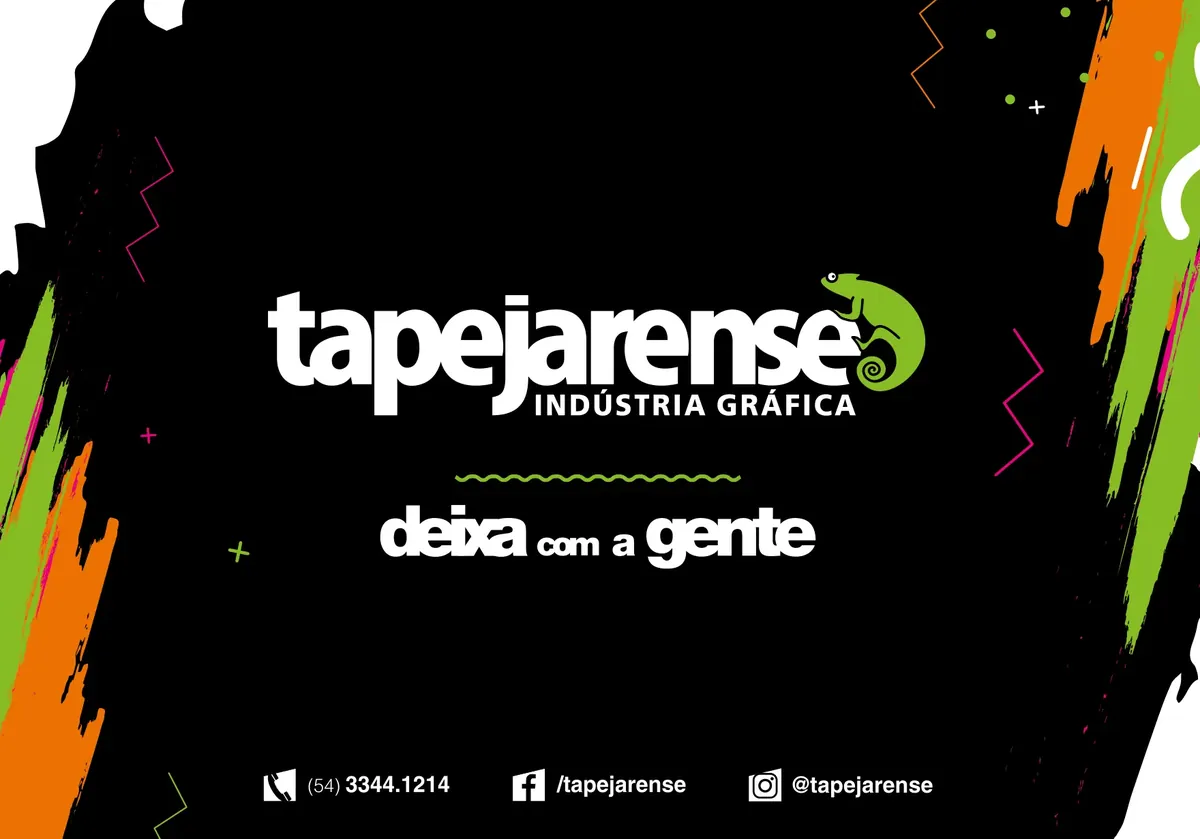 Anúncio de Tapejarense Indústria Gráfica