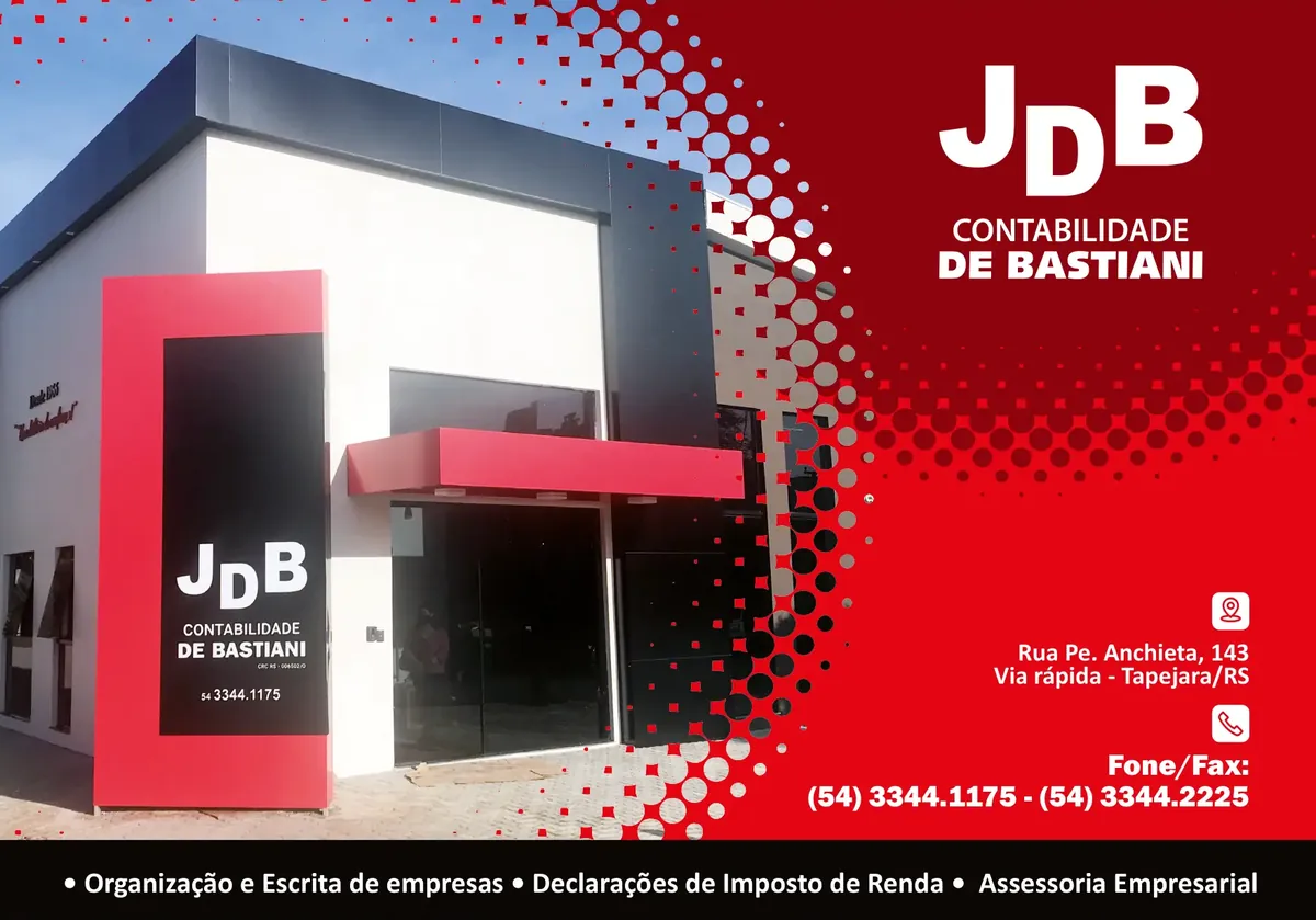 Anúncio de JdB Contabilidade de Bastiani