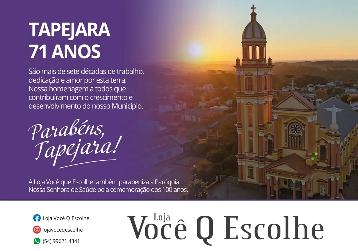 Anúncio de Loja Você Q Escolhe