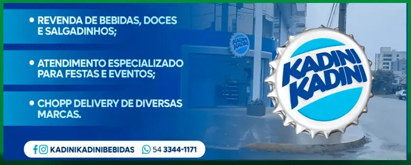 Anúncio de Kadini Kadini Bebidas