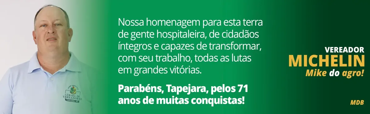 Anúncio de Vereador Michelin