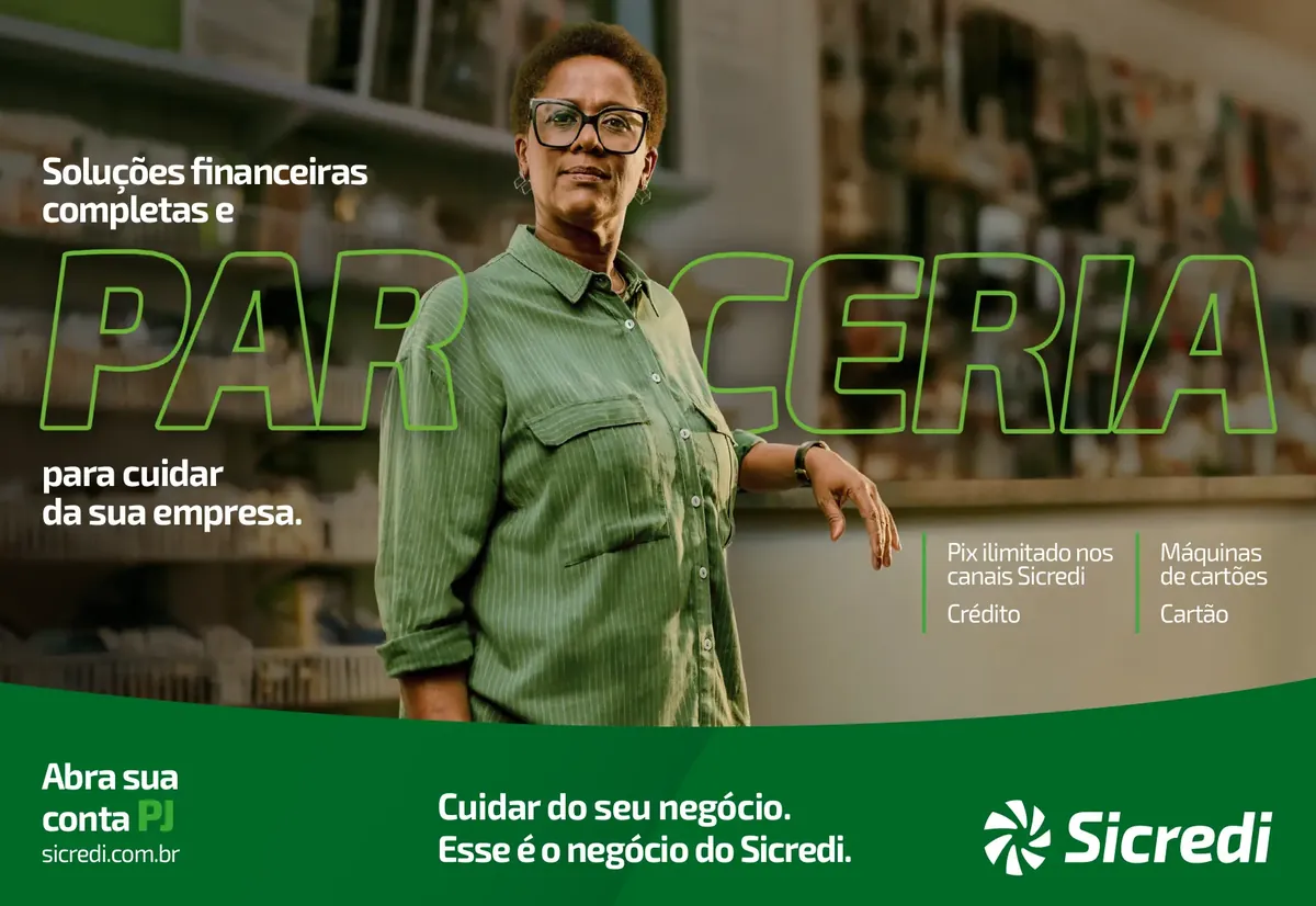 Anúncio de Sicredi