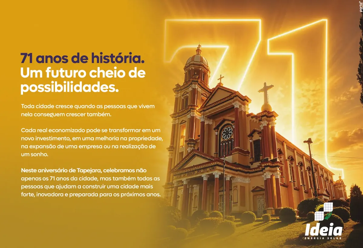 Anúncio de Ideia Energia Solar