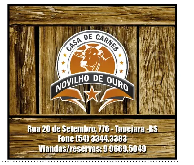 Anúncio de Novilho de Ouro