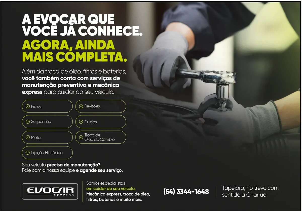 Anúncio de Evocar