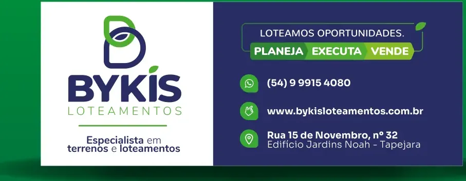 Anúncio de Bykis Loteamentos