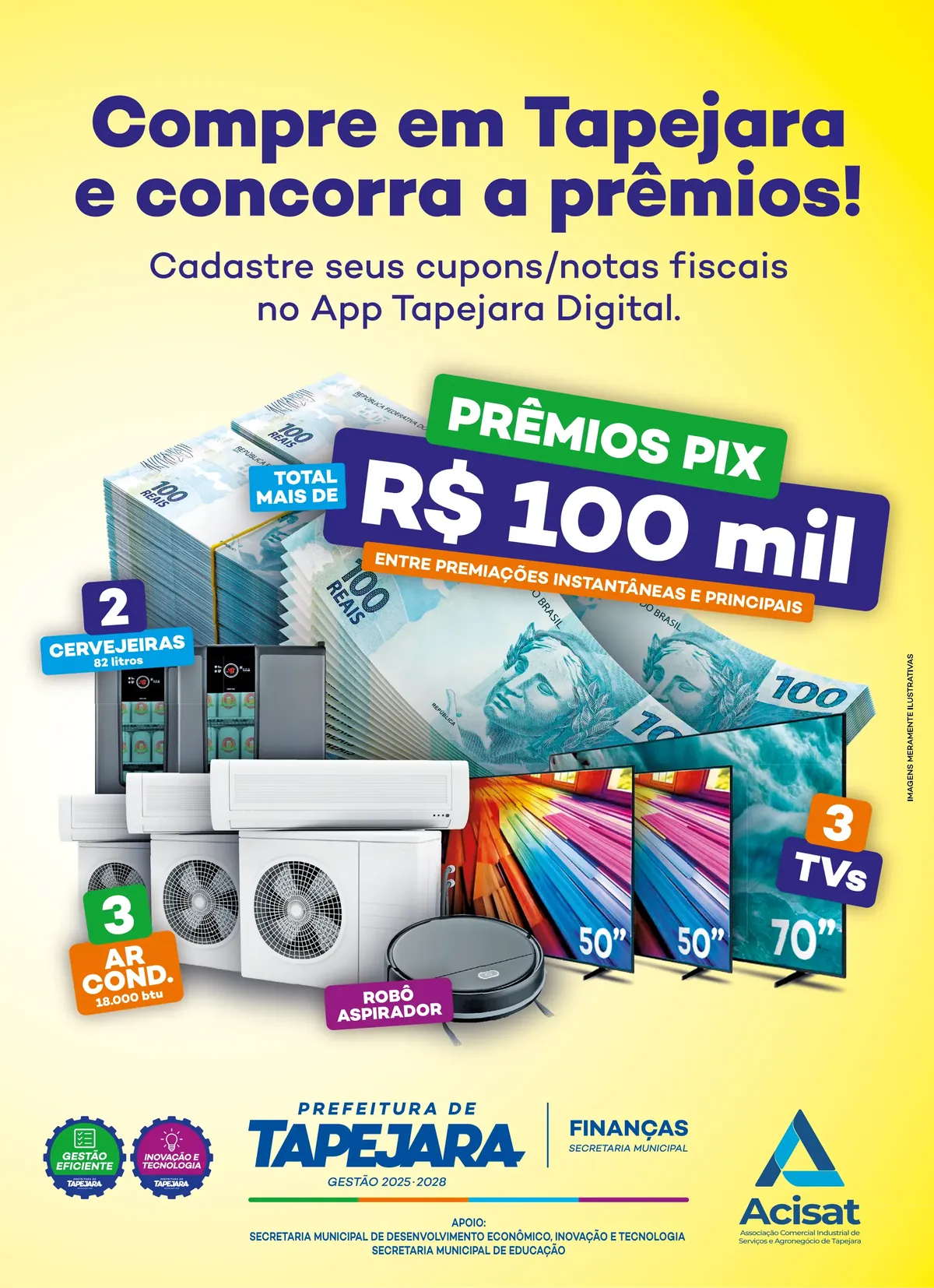 Anúncio de Prefeitura de Tapejara
