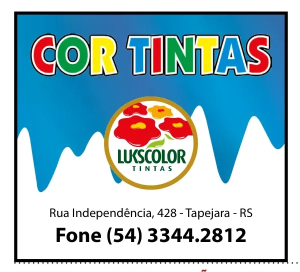 Anúncio de Cor Tintas