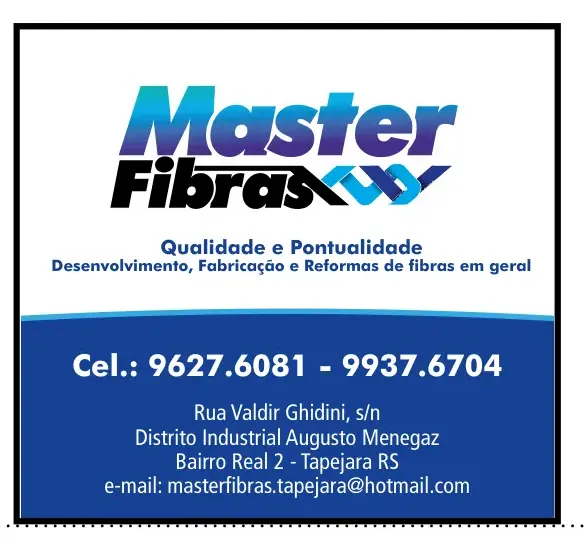 Anúncio de Master Fibras